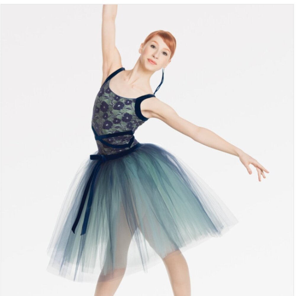 Revolution “Almost Midnight” Blue Ballet/Pointe Dance Costume